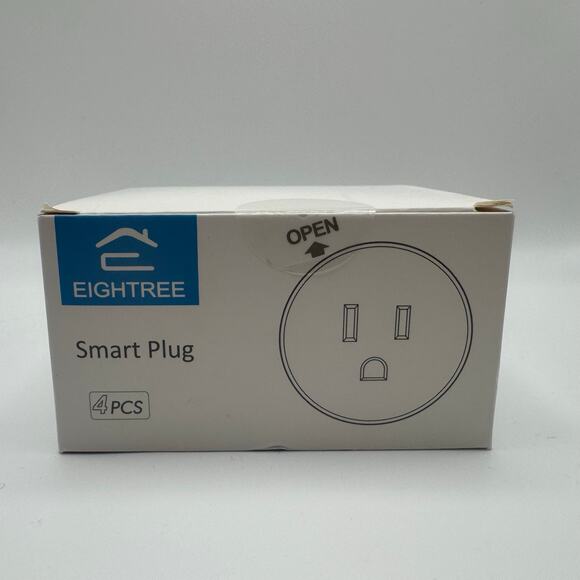 EIGHTREE Smart Plug, Alexa Smart Plugs That Work with Alexa and Google Home 4-PK - Picture 1 of 5